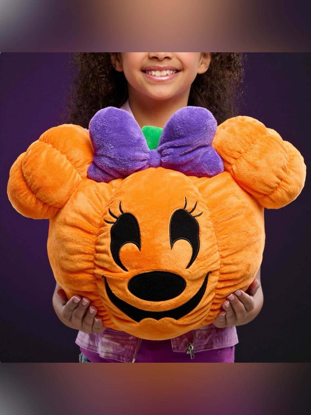 Disney Halloween Plush Minnie Mouse NWT